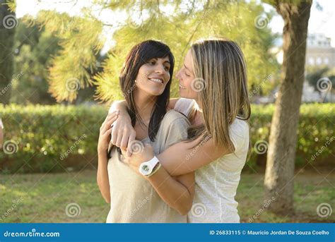 lesbians outside